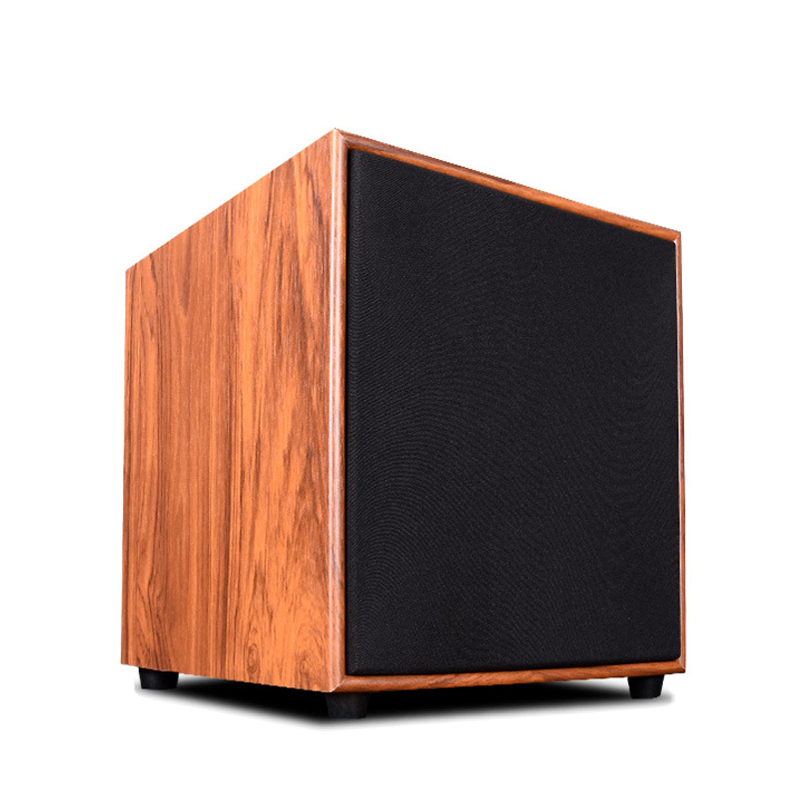 Home Theater Speaker - 12 Inch Heavy Bass Wooden Active