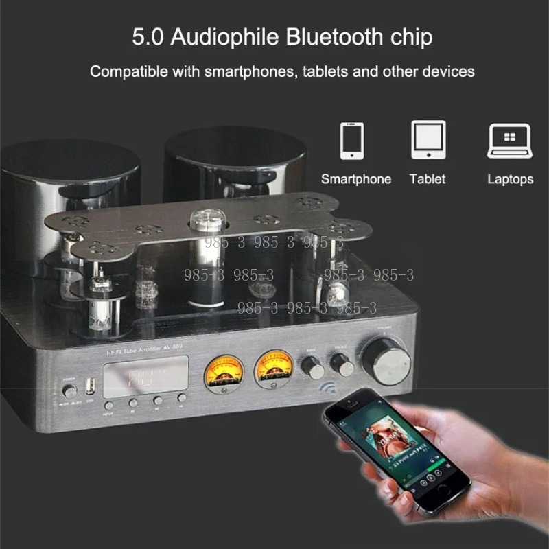 Home Theater Speaker - High Power Tube Amplifier, COAX /