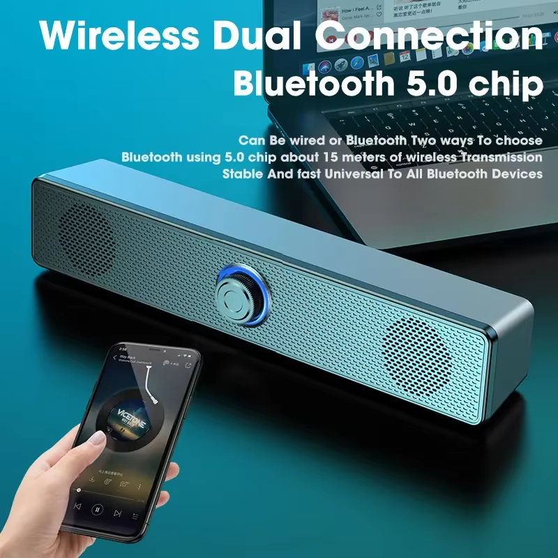 Home Theater Speaker - Bluetooth Soundbar for Home Theater with