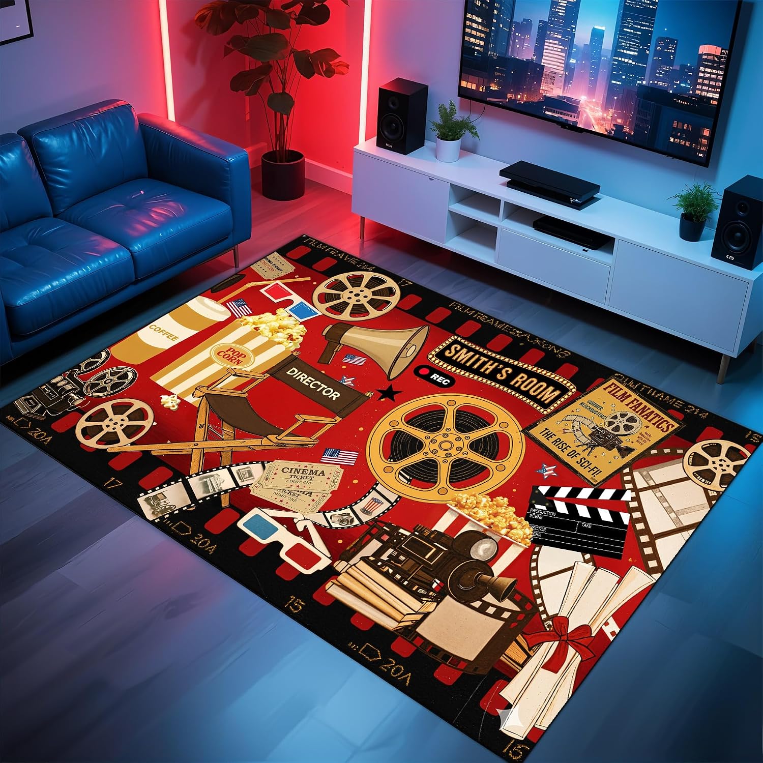 Custom Name Cinema Theme Carpe - đánh giá và giá Home Cinema Night