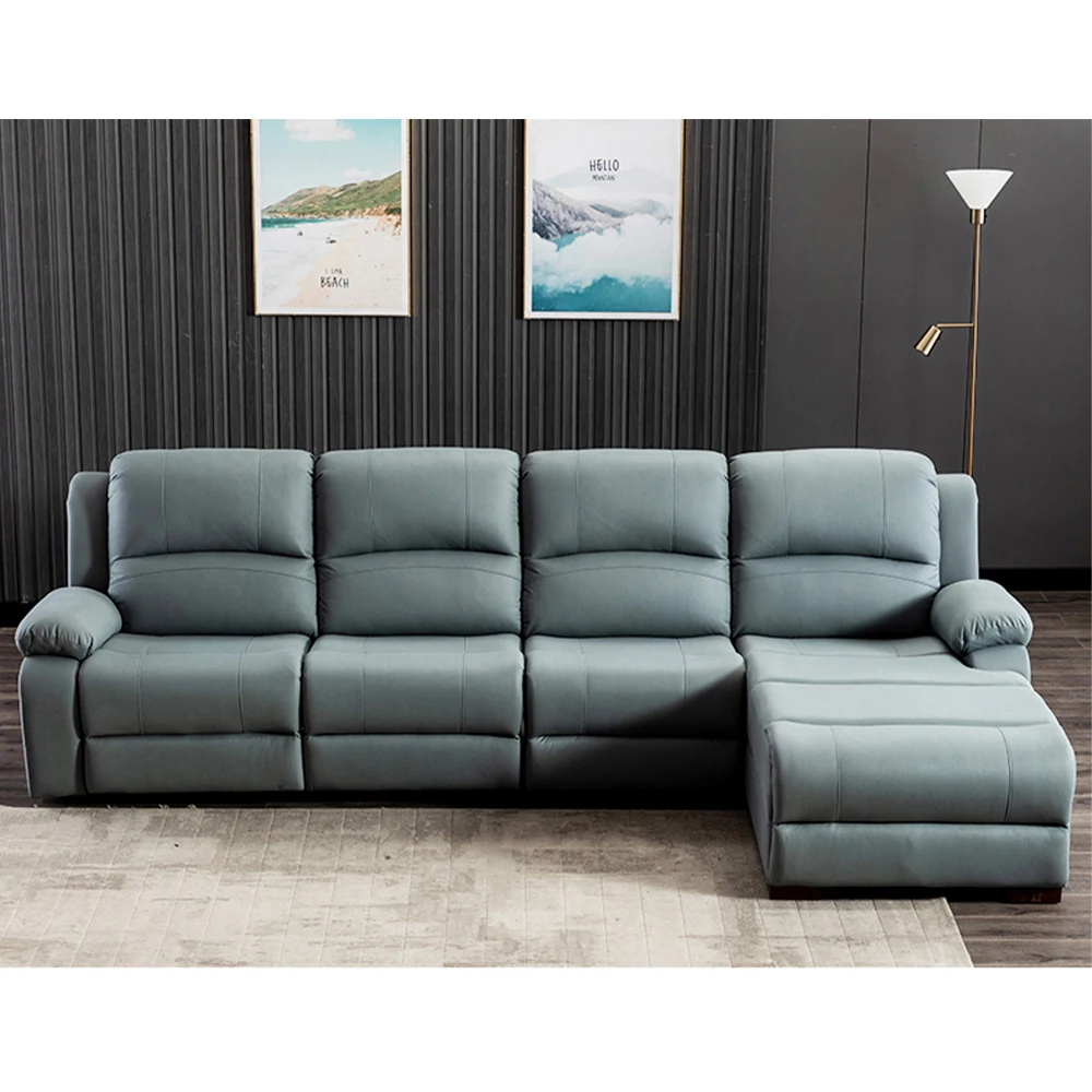 Genuine Leather Manual Electri - đánh giá và giá Home Cinema Couch
