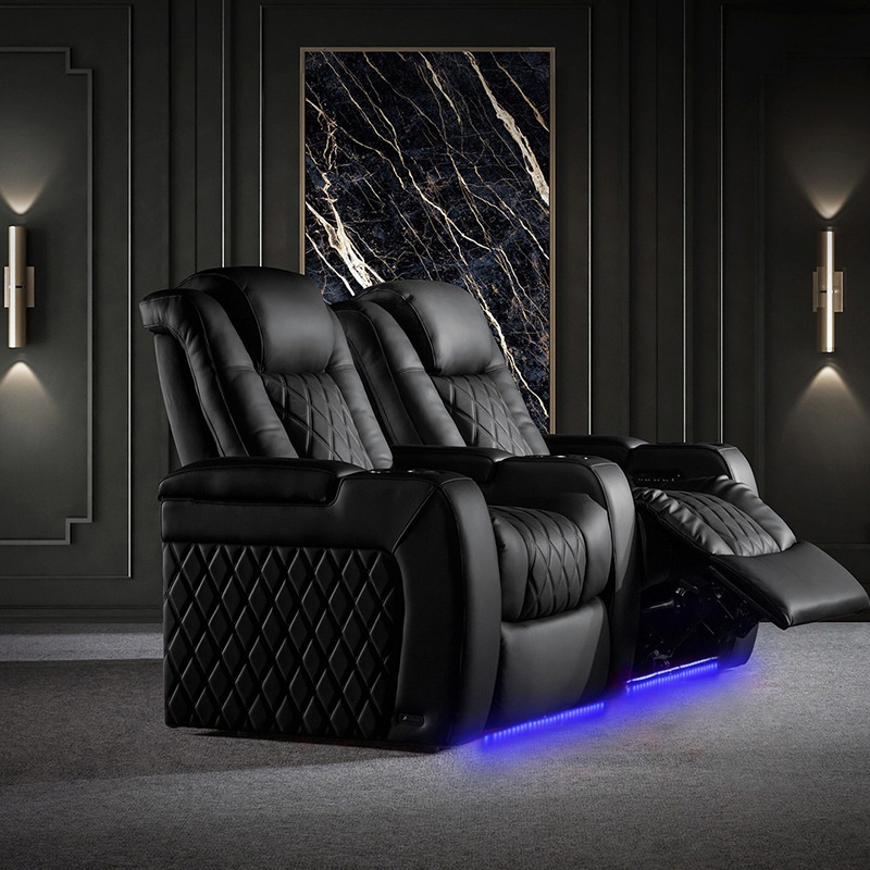 Modern Home Cinema Leather Ele - đánh giá và giá Home Cinema Recliners