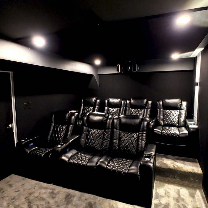 Modern Home Cinema Leather Ele - đánh giá và giá Home Cinema Recliners
