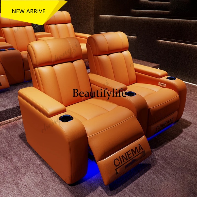 G153 Luxury Genuine Leather El - đánh giá và giá Home Cinema Recliners