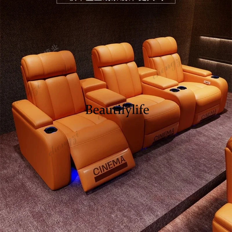 G153 Luxury Genuine Leather El - đánh giá và giá Home Cinema Recliners
