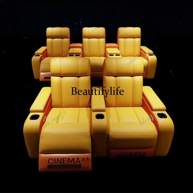 G153 Luxury Genuine Leather El - đánh giá và giá Home Cinema Recliners