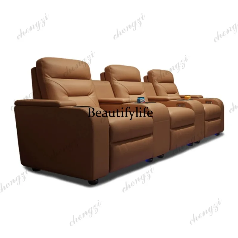 A49 Leather Sofa set With POWE - đánh giá và giá Home Cinema Recliners