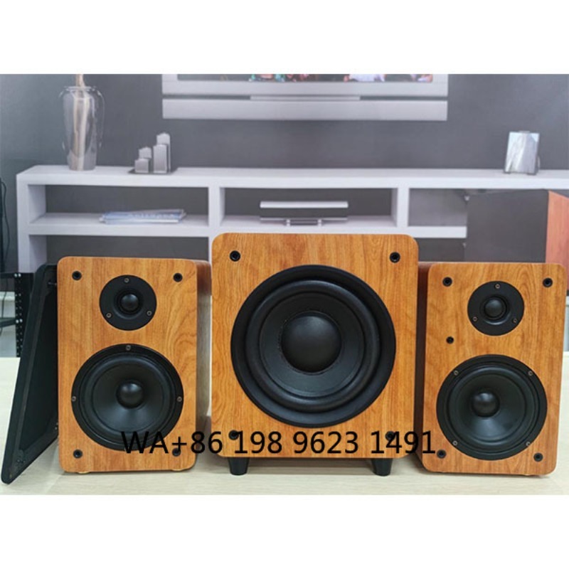 8 Inch 150W RMS Wooden Powered - đánh giá và giá Home Theater Speaker