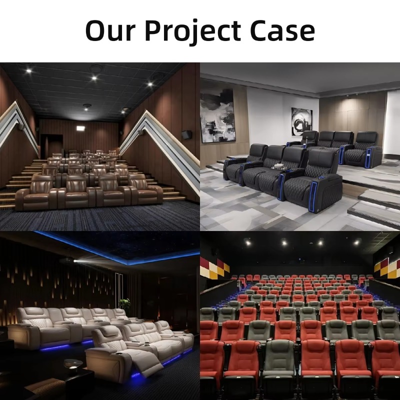 Luxury Manual Cinema Sofas Rec - đánh giá và giá Home Cinema Recliners