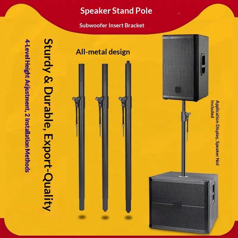 Heavy Bass Treble Support Pole - đánh giá và giá Home Theater Speaker