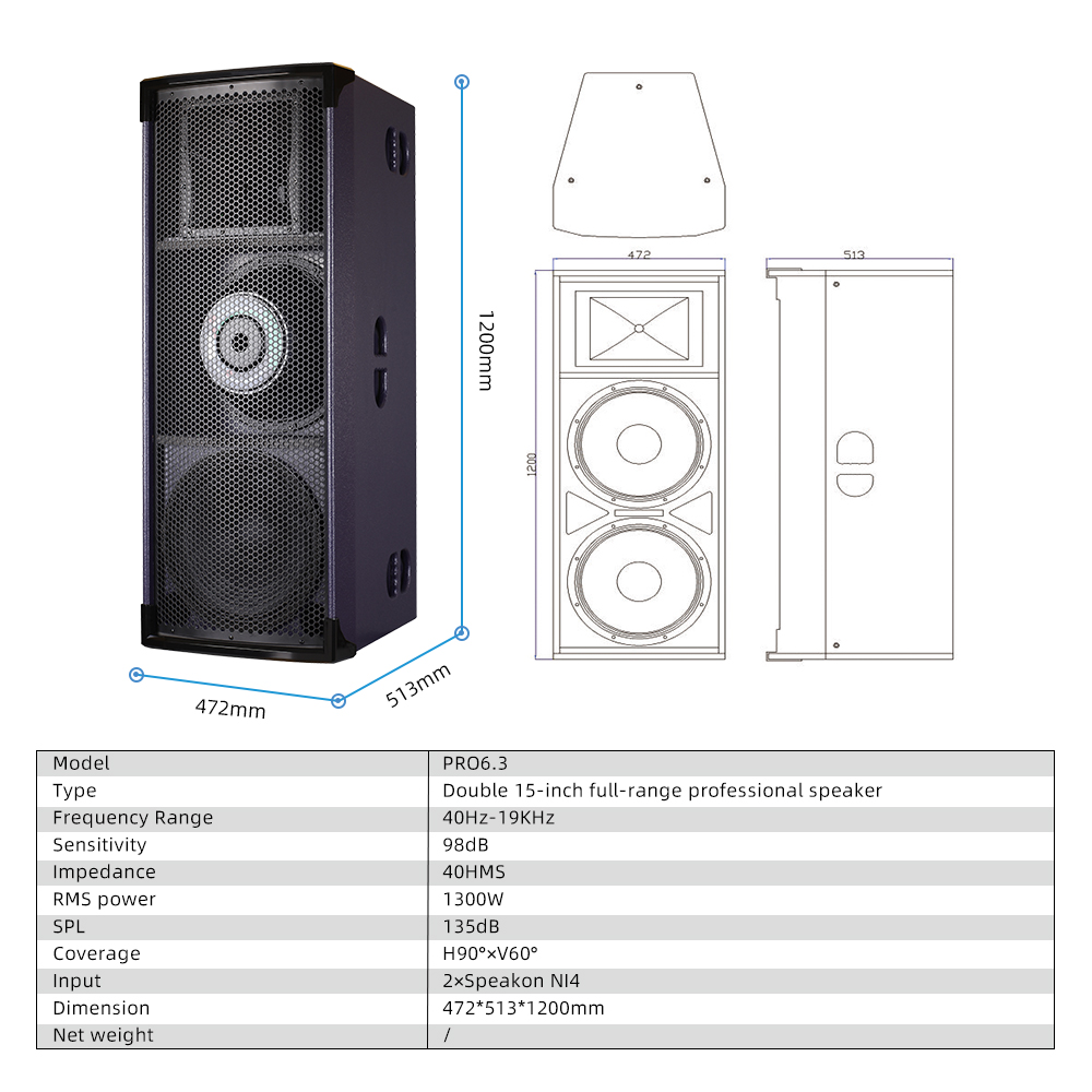 Lane PRO6.3 New Arrival Black  - đánh giá và giá Home Theater Speaker